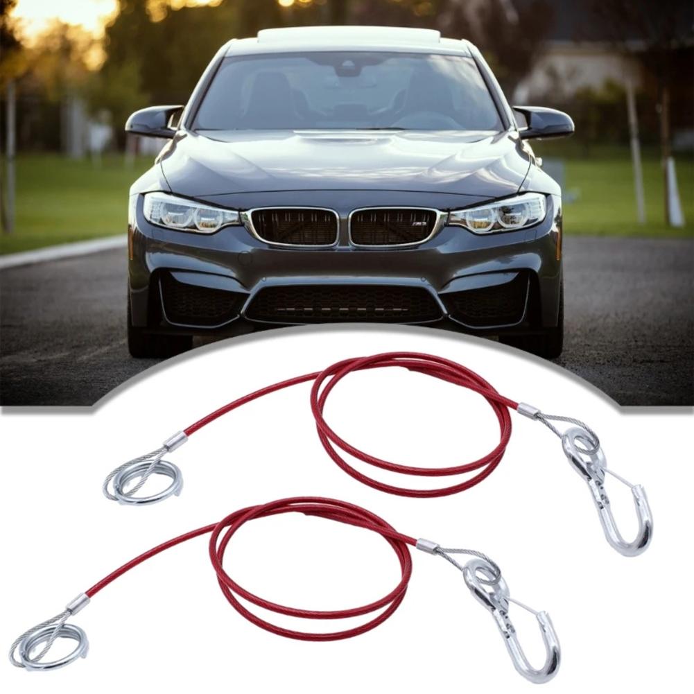 For Caravans For Trailers Breakaway Ropes Transport Safety 4 Mm Diameter Versatile Applications Compact Storage