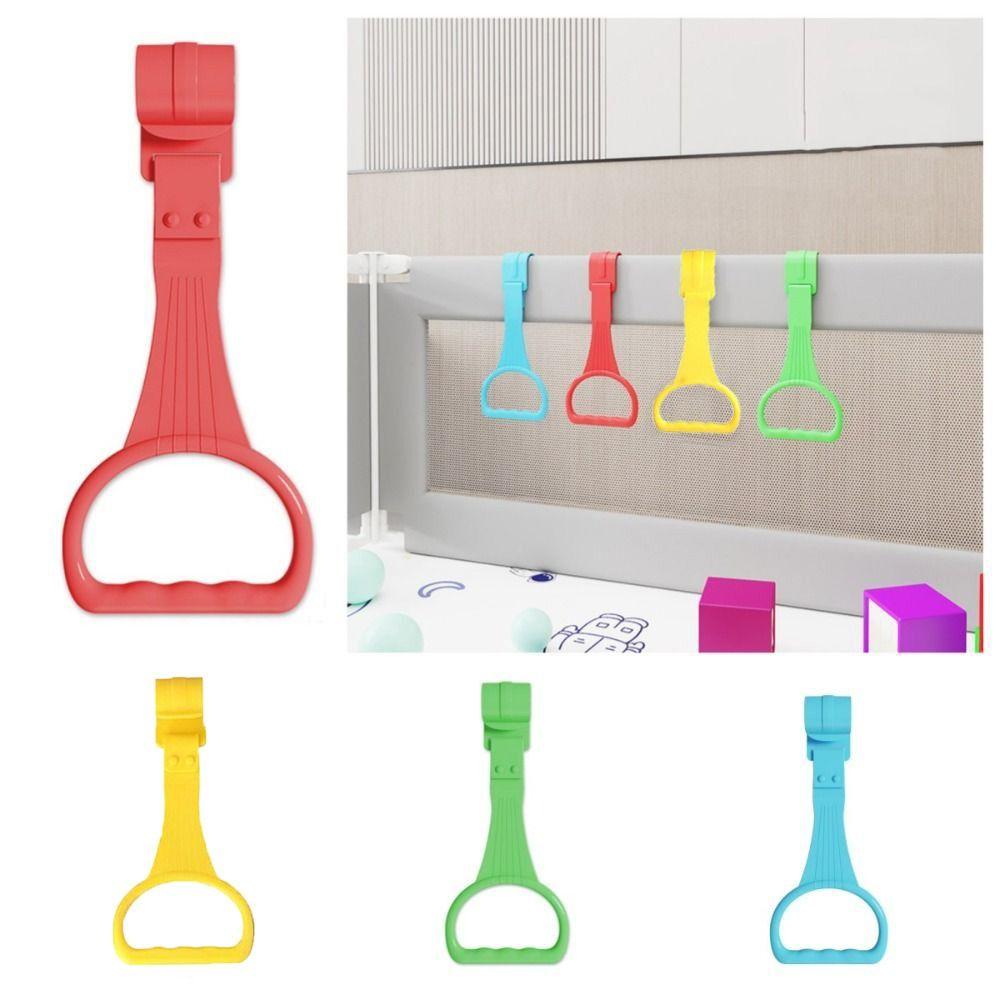 Plastic Pull Ring for Playpen Bed Accessories Stroller Toy Ring Hanging Ring  Auxiliary Standing