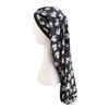 Silk Night Satin Sleep Cap Bonnet Hat  Women Long Curly Hair Braid Accessory
