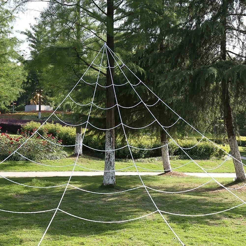 Soft Halloween Triangle Spider Extra Large Spider Web Decoration  For Halloween Party