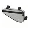 Sacoche de Cadre de Vélo Triangle Imperméable Résistante à l'Usure 1 Pièce Grande Capacité Sac de Rangement pour Vélo pour VTT Vélo de Route Cyclisme Extérieur