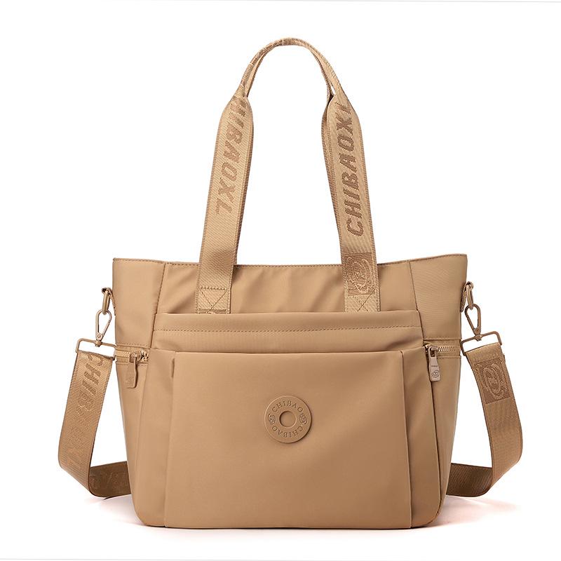 2026 New Large Capacity Lightweight Nylon Women's Crossbody Handbag: Simple, Versatile, and Casual