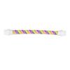 Bird Rope Perch Colorful Bendable Safe Cotton Rope Parrot Stand Toy for Cockatiels Lovebirds Budgies S