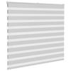 Double Roller Blind Light Gray 160x100 cm Fabric Width 155.9 cm Polyester
