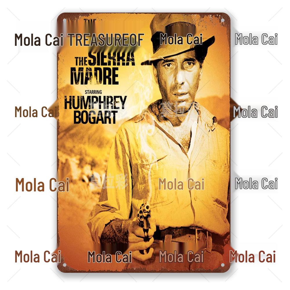 Personalized Retro Movie Poster Tin Sign - Creative American Vintage Metal Art