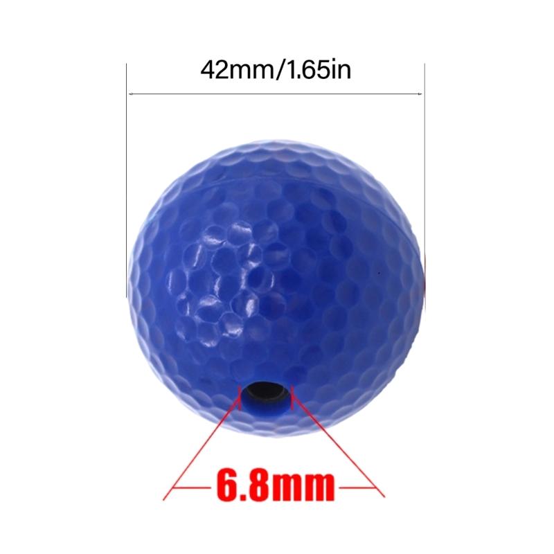6Pcs Outdoor Lawn Yard Golf Throwing Ball Ladders Toss Game Ball Replacement Hard Golf Training Ball Enduring