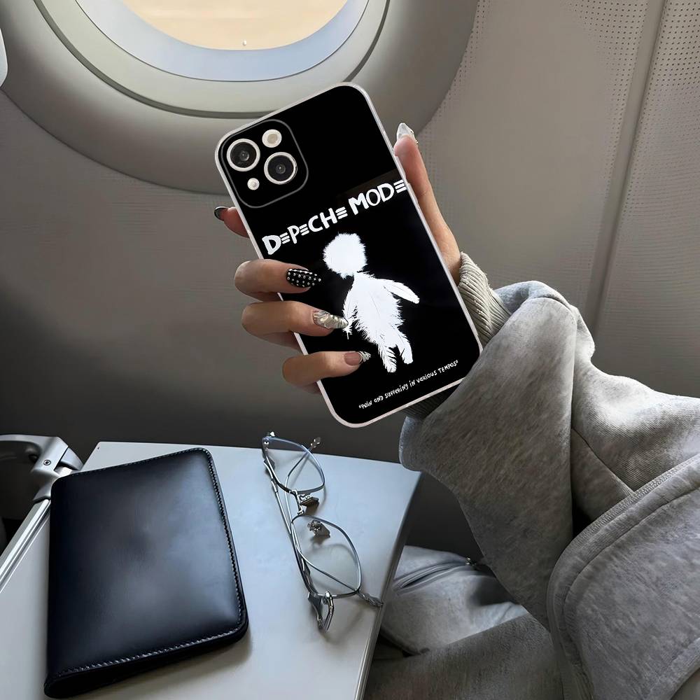 D-Depeche Mode Rock-ES Band Case For Iphone 17 16 15 Pro Max 11 12 13 14 Pro Plus Phone Cover