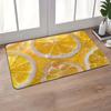 1Pcs Anti Fatigue Kitchen Rugs,  Lemon Fresh  Print Waterproof Non-Slip Thick Cushioned Kitchen Mat Heavy Duty Comfort Standing Mat for Kitchen