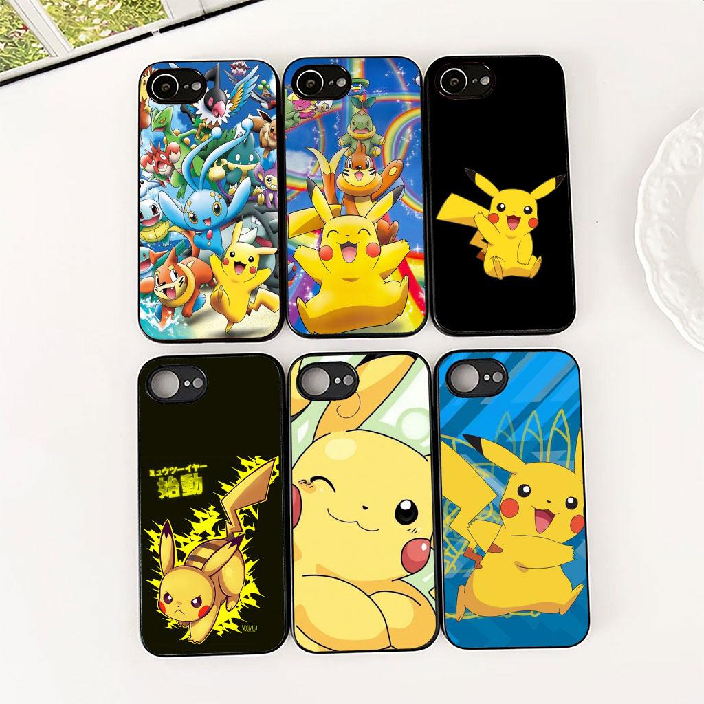Cartoon P-Pokemons GO P-Pikachus Phone Cover Case for Samsung Galaxy S10 S8 S9 Plus A33 A34 A31 70 A71 A72 Note 20 9 8 S10E