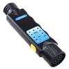 12V 13 Pinli Araba Kamyon Treyler Fiş Soket Test Cihazı Kablolama Devre Işık Test Aracı Teşhis Aracı Siyah Adaptör Otomatik Teşhis Aracı