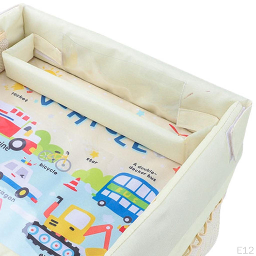 Für Kleinkinder Kinder Tablett Faltbar Reise Aktivität Schoß Reise Spiel Organizer Taschen Essen