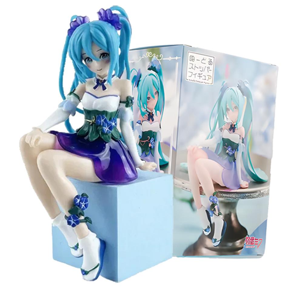Miku Hatsune Figure Anime Girl Model Desktop Decor Collectible Doll Gift For Fans Future Vocaloid Statue Japanese Cute Kawaii Otaku
