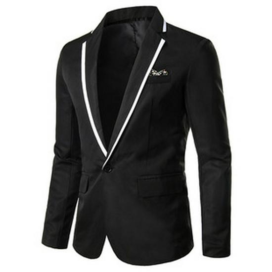 Herren Casual Koreanischer Stil Anzugkragen Woll-Windbreaker-Mantel 2022