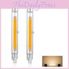 R7s 118mm Led Bulbs With Glass Shell Natural White For Task Lighting