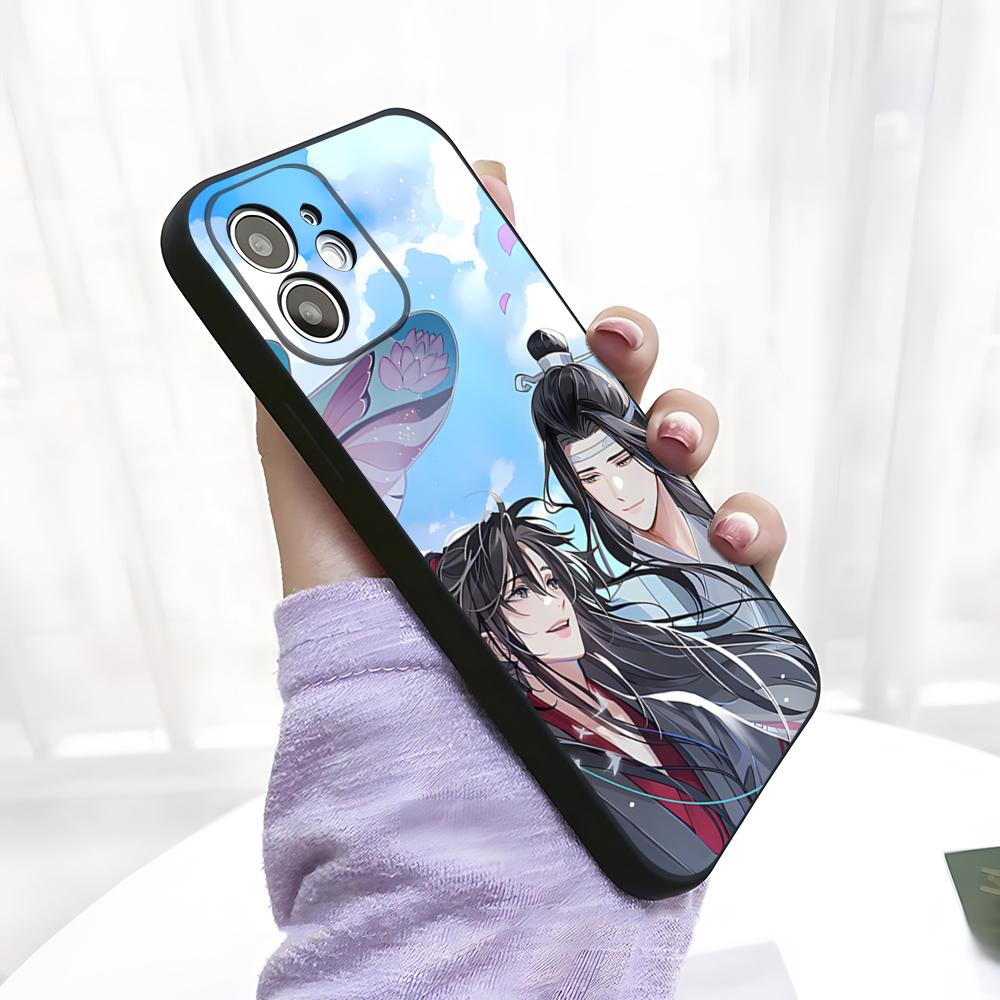 

Чехол для телефона Mo Dao Zu Shi для iPhone 17 Pro Max 15 Pro 16 14 Plus 12 13 Mini 11 Pro Ударопрочный Мягкий чехол iPhone16