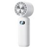 Ventilador Mini com Compressa de Gelo Portátil Dobrável Mini Ventilador Display Digital Operação Silenciosa Ventilador de Pescoço Uso em Mesa