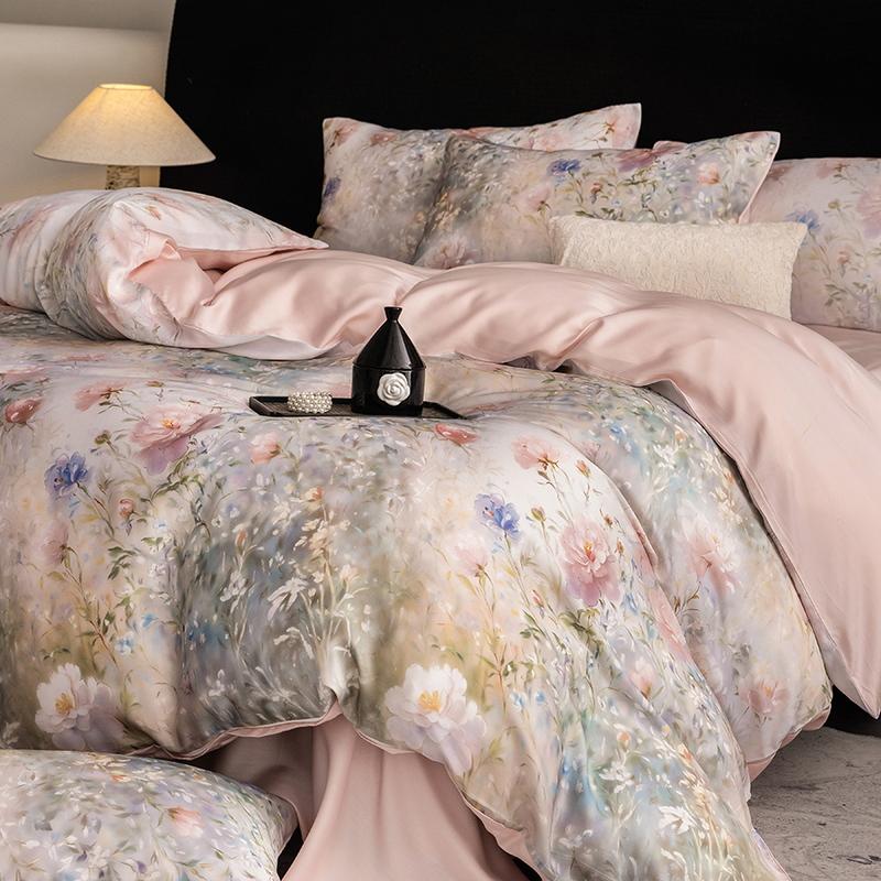 New  Luxury 100% Tencel Bedding Sets - High - Density, High - Count for 1.5m/1.8m/2.0m Beds