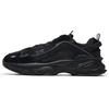 Fabric Synthetic Leather TPU Pigskin Trendy Shock Absorbing Wear Resistant Low Top Dad Shoes Men Sneaker Black F12M216101FBK