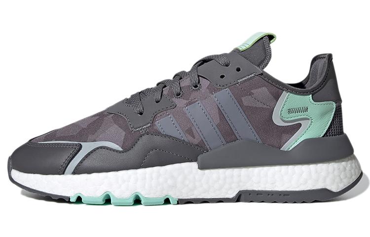 Adidas Originals Nite Jogger  Gray Green White  FV1311 36