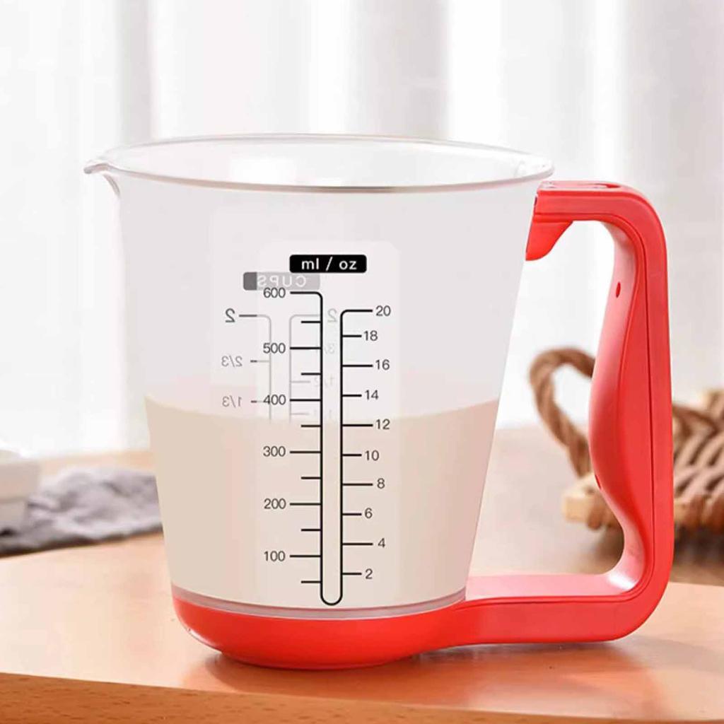 Multifunktionale digitale Messbecherwaage, Messung von Lebensmittel- und Flüssigkeitsvolumen, Küchenback- und Kochwerkzeug