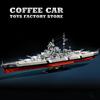 NEW German Warship Model Bricks Kit Military Battleship Building Blocks WW2 Cruiser Boat Submarine Assembly Toys Adult Kids Gift