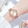 Women'S Simple Temperament Niche Quartz Watch Ultra-Thin Mesh Strap Watch Fashion
