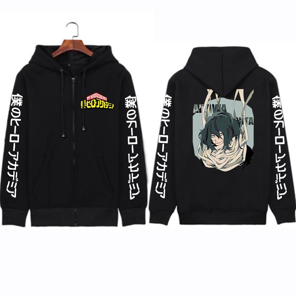 Stay The Best Anime My Hero Academia Shouta Aizawa Cool Cartoon Heren Rits hoodies Boku no Hero Academia Manga Streetwear jassen 3XL