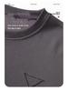 Autumn/Winter American Trend Brand Heavyweight Men's Patchwork Round Neck Long Sleeve Sports Hoodie