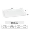 Melamine Rectangular Serving Tray for Cups, Bread, and Cake
