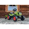 Pedal Tractor - FALK - Claas with Trailer - From 2 Years -100% Made In France -75% Recycled Plastic