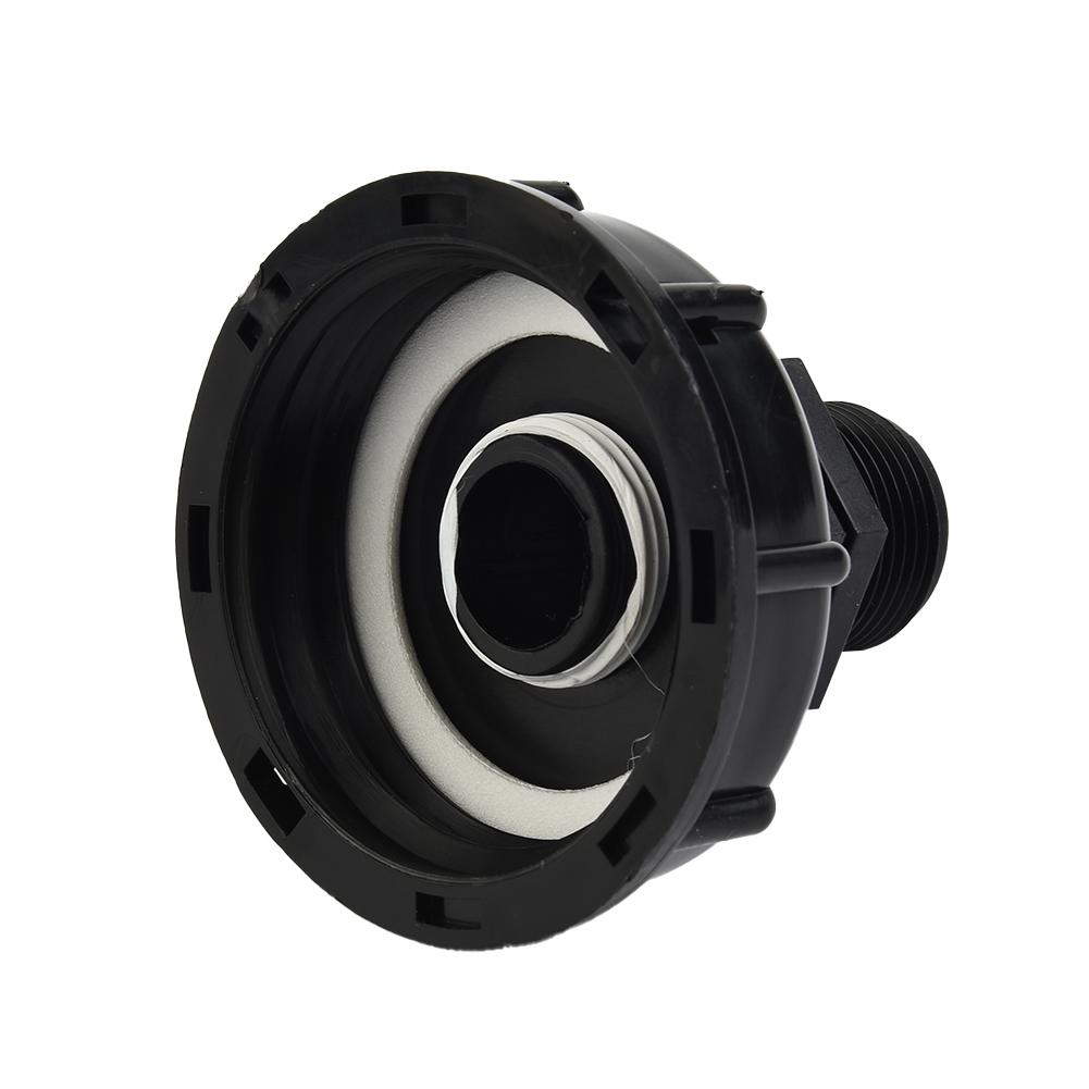 Plastic IBC Tank Connector, 60mm Coarse Thread Inlet, 1/2 3/4 1 Outlet Size, Easy to Use for IBC Tank Applications