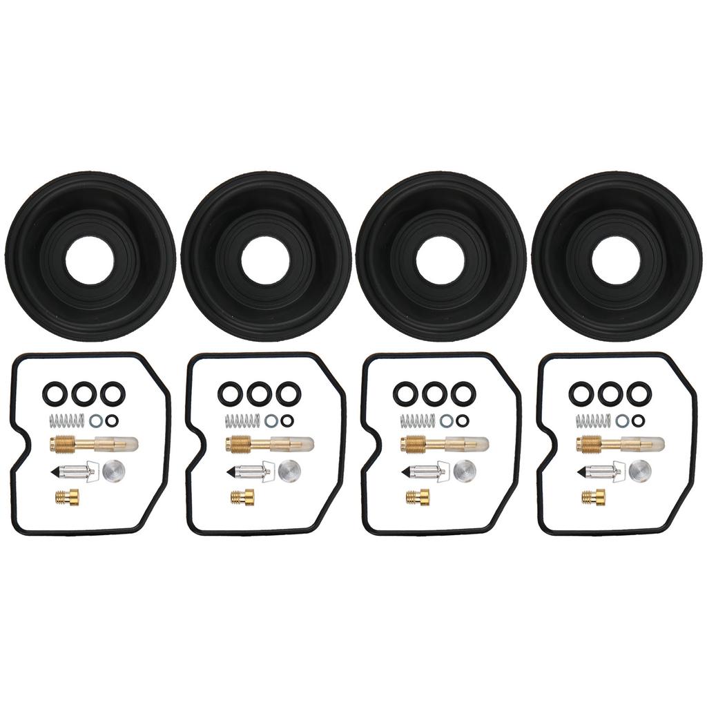 4 Sets Carburetor Rebuild Fix Kit Carb Overhaul Fit for Suzuki GSF600S BANDIT 1996 2003