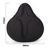 Electric Bicycle Saddle Seat Soft Thickened Electric Bike Gel Pad Cushion Cover with Fixed Strap+Drawstring Design