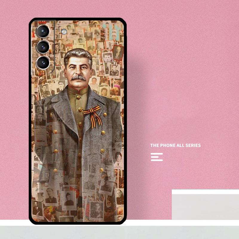 Stalin Soviet Case For Samsung Galaxy S23 S22 Ultra Plus S8 S9 S10 Plus Note 10 20 S21 FE S20 FE Cover