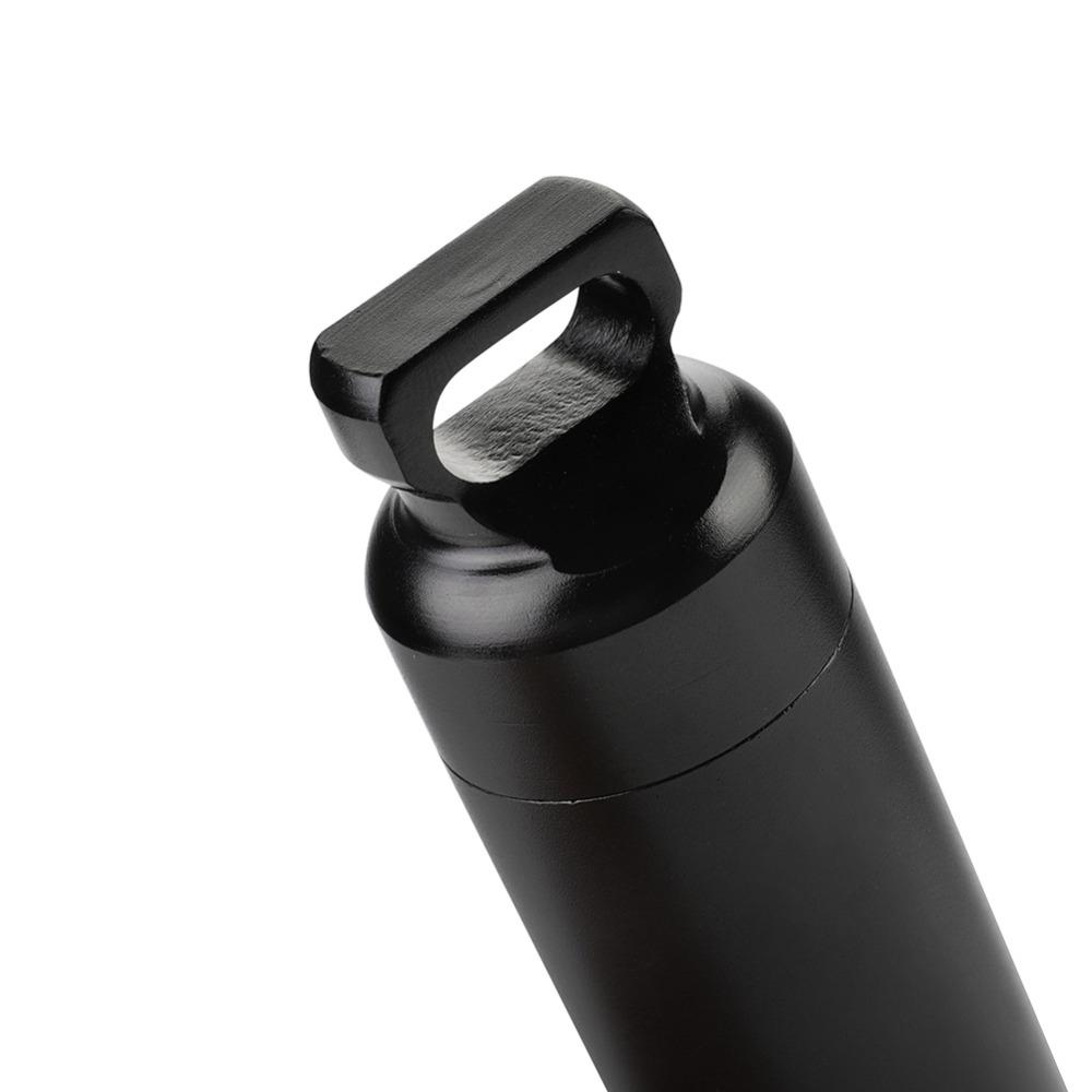 Aluminum Alloy Medicine Container Waterproof Pill Box Durable Pill Bottle  Climbing Expeditions