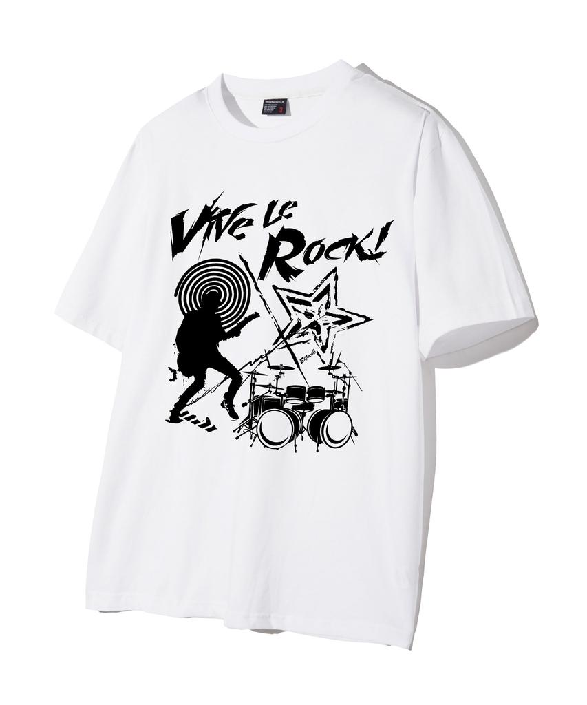 ELIMENO [Set] El Flat Vibe Cool Cotton Short Sleeve T-Shirt 2-Piece Set