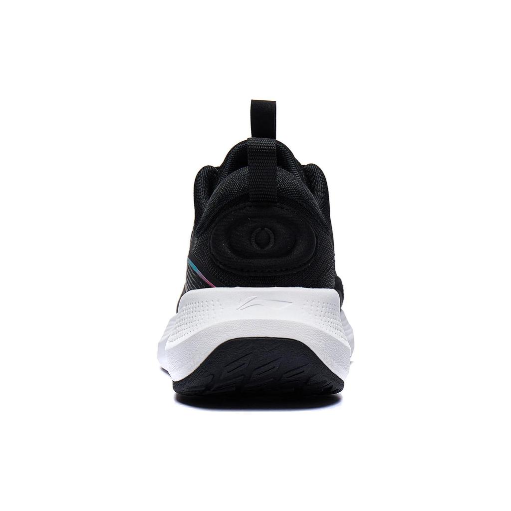 New LiNing Soft Go Cushioning Anti Slip Wear Resistant Breathability Low Top Casual Shoes Women's Black AGLT180-1