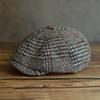 Cappello da giornalaio da uomo autunno inverno misto lana basco da uomo uomo e donna Inghilterra Gatsby cappello retrò berretto piatto da conducente
