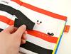 Gakken Cloth Picture Striped Circles Q750398 Book (Ages 0+)