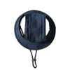 Fashion Sport Style Solid Linen Fabric Denim Color Adjustable Pet Sun Hats for Dogs Cats Summer Outdoor Protection