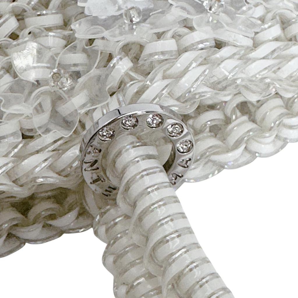 ANTEPRIMA Tote Bag Party bag Handbag Wire bag wire white Women Used