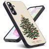 Merry Christmas Tree For Samsung Galaxy S25 S24 S23 Ultra S22 S21 Plus S20 Black Soft Silicone Protective Case