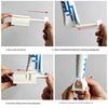 Manual Plastic Toothpaste Squeezer Waste Saving Easy Operation For Home Bath Use