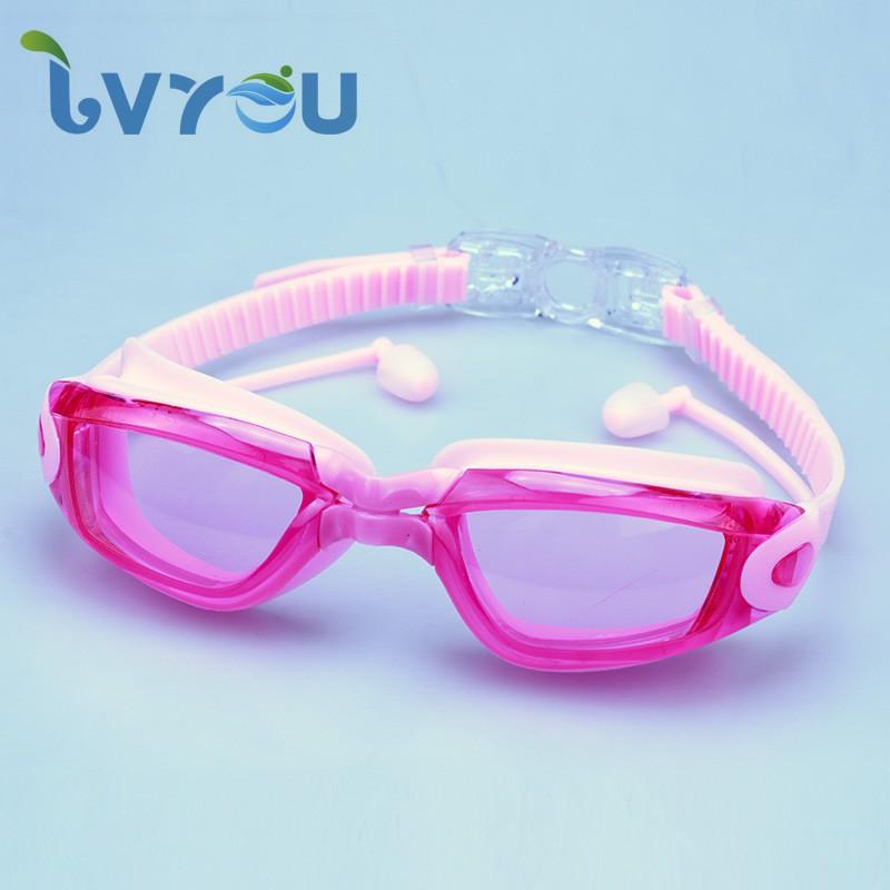 

Cross-border High-definition Swimming Goggles Men Women Anti-fog Silicone Flat-light Glasses Waterproof Equipment Electroplated