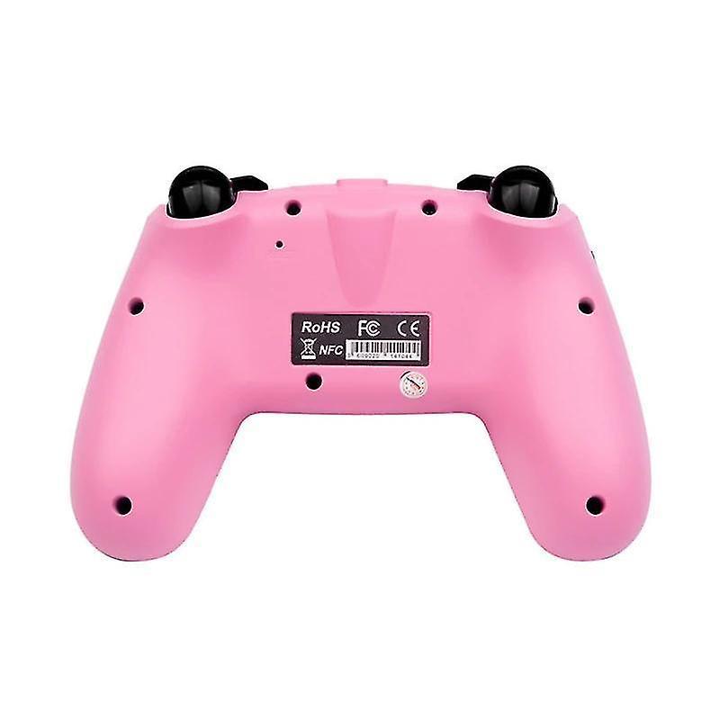 For Wireless Game Joystick Bluetooth Gamepad for Nintendo Switch Lite Pro Controller Pink Black | WS