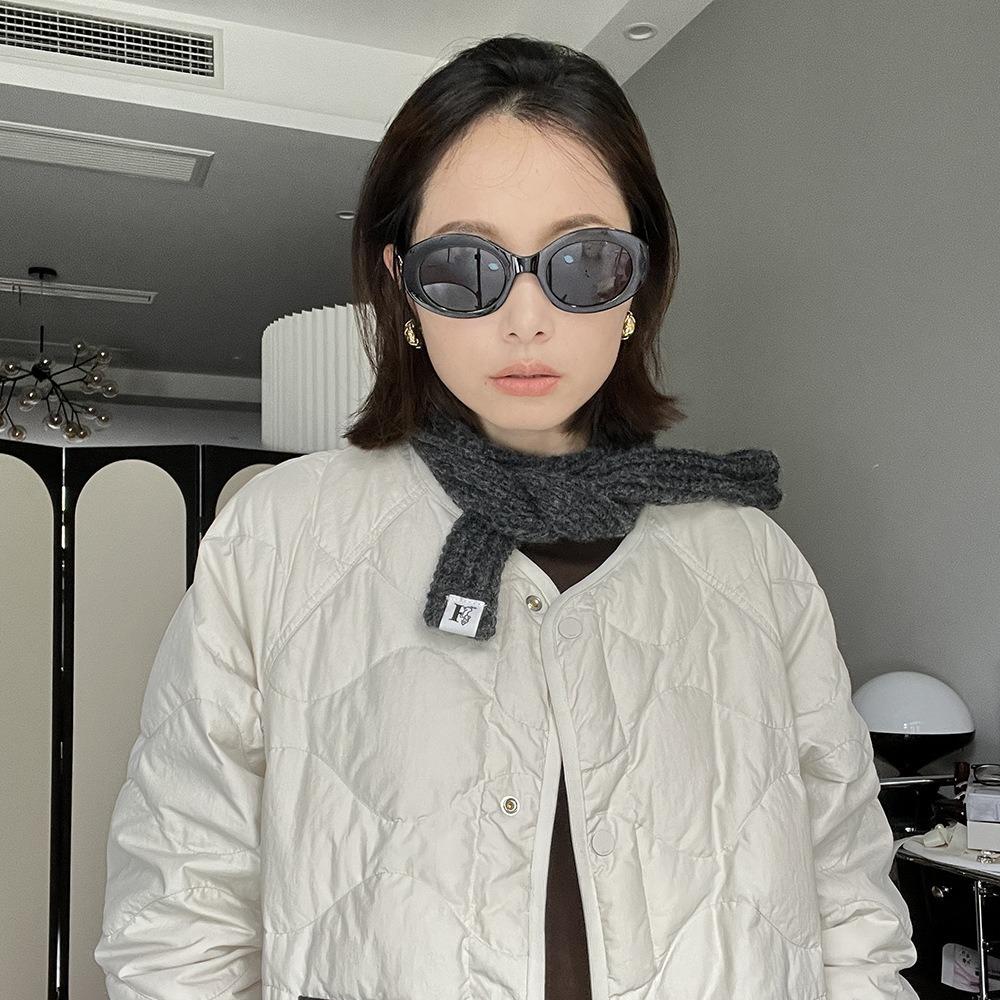 Solid Color Wool Knitted Scarves Shawls Soft Scarves New Winter Scarves