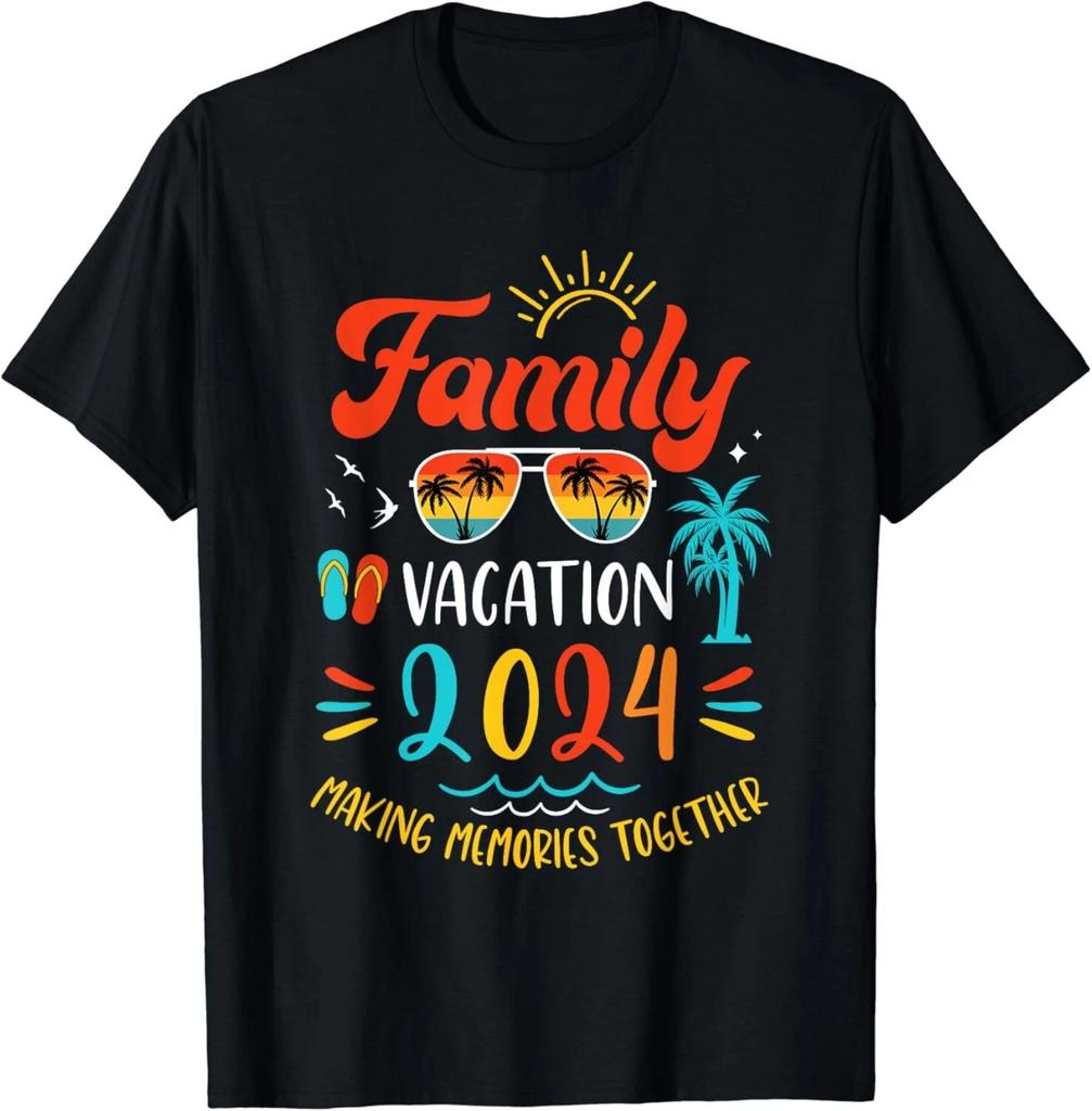 Family Vacation 2024 Making Memories Matching Group Summer Gift Unisex T-Shirt