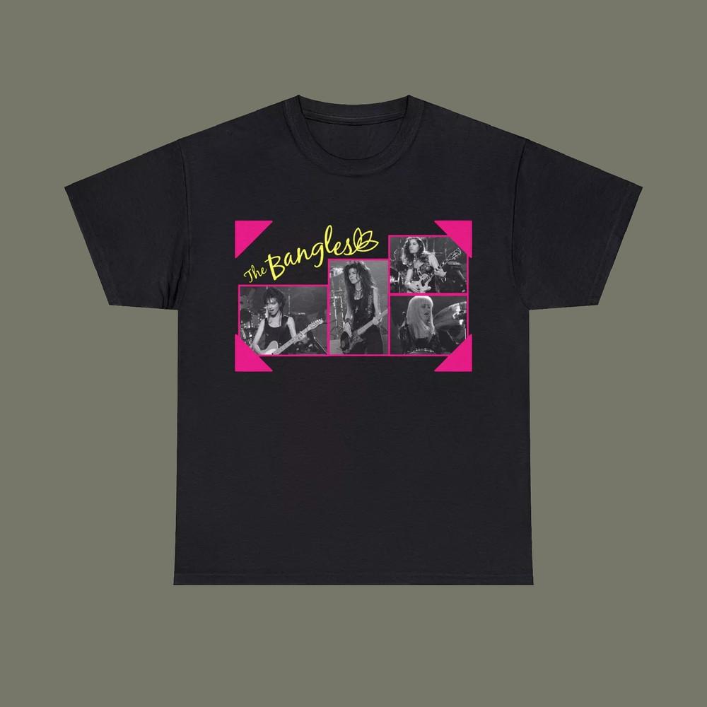 

Trend The Bangles Black Cotton Full Size Shirt Gift Christmas BT449 Unisex T-Shirt M