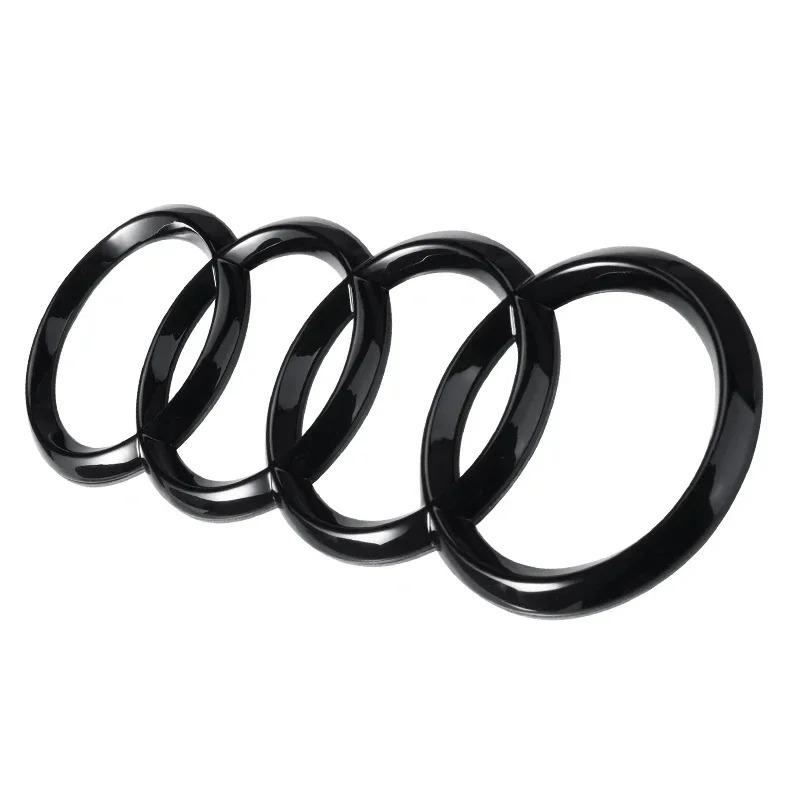 Car Logo Badge Car Front Grille Rear Trunk 4Ring Emblem For Q2 A1 A3 A4 A5 A6 A7 S3 S4 S5 S6 RS3 RS4 RS5 RS6 Q3 Q5 Q7 AQ6a5