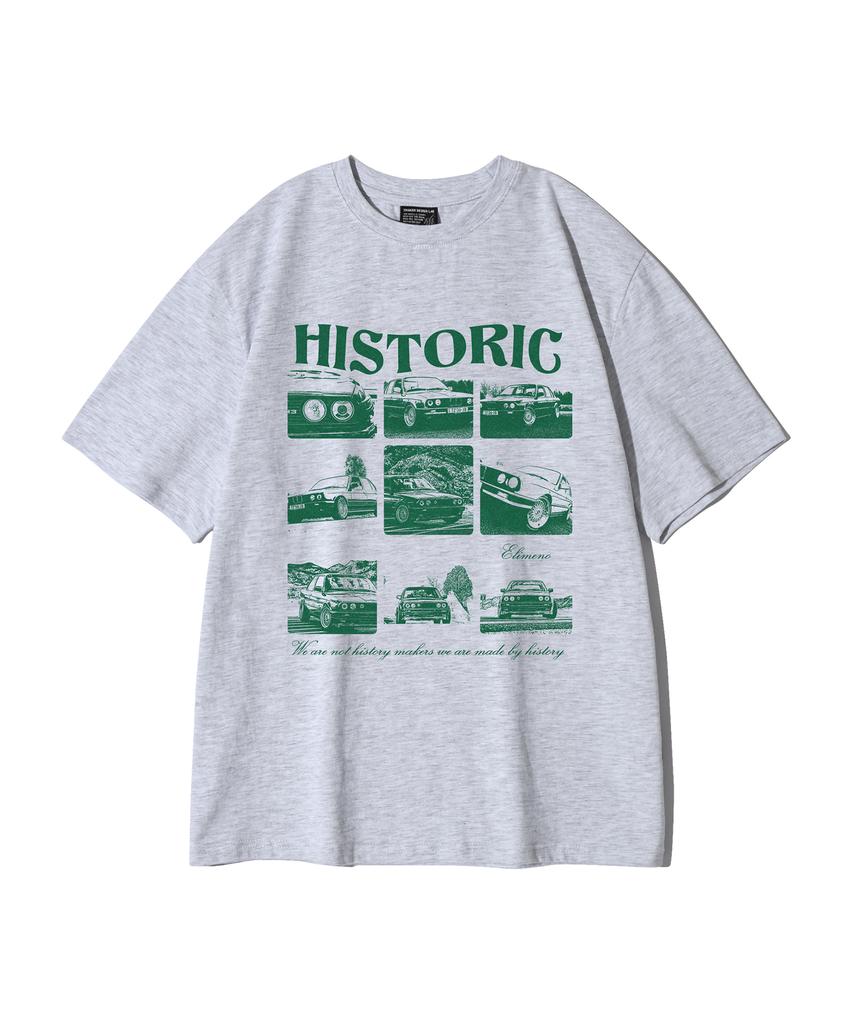 ELIMENO El Historic Short Sleeve T-Shirt Melange